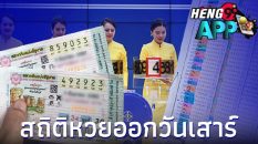 สถิติหวยออกวันเสาร์