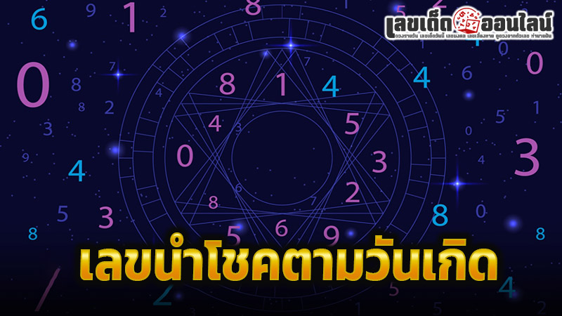 รูปภาพเลขนำโชคตามวันเกิดของ lekdedonline