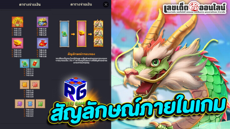 รูปภาพสัญลักษณ์พิเศษภายในเกมสล็อตของ lekdedonline