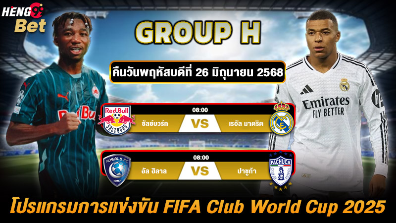 รูปภาพโปรแกรมการแข่งขันกลุ่มHของ heng99