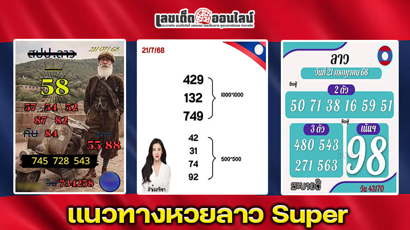 รูปภาพแนวทางหวยลาว Superของ lekdedonline