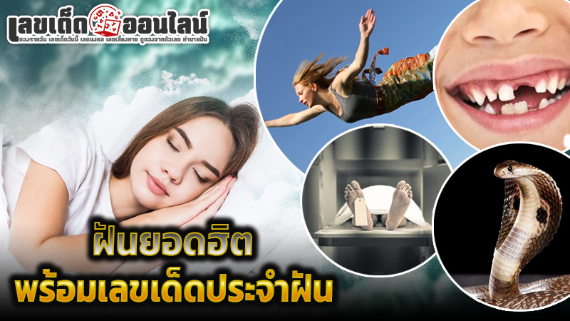 รูปภาพฝันยอดฮิตพร้อมเลขเด็ดของ lekdedonline